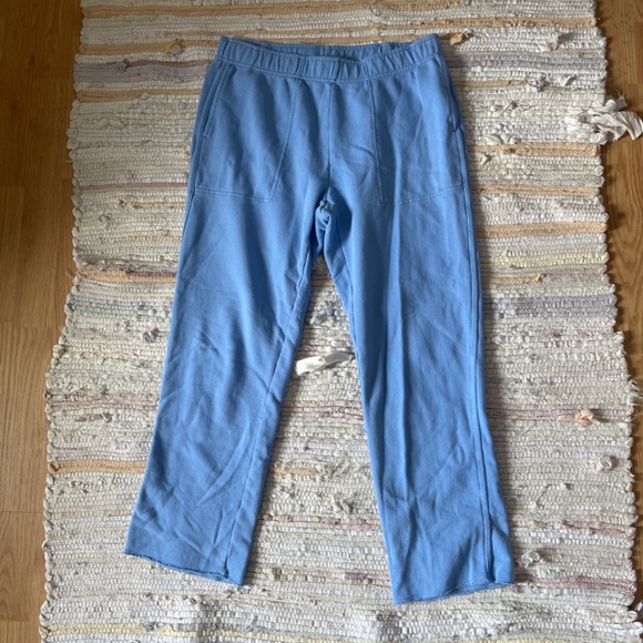Aerie Blue Sweatpants / Joggers Lounge Pants Pants with Pockets Size Medium - Picture 2 of 7